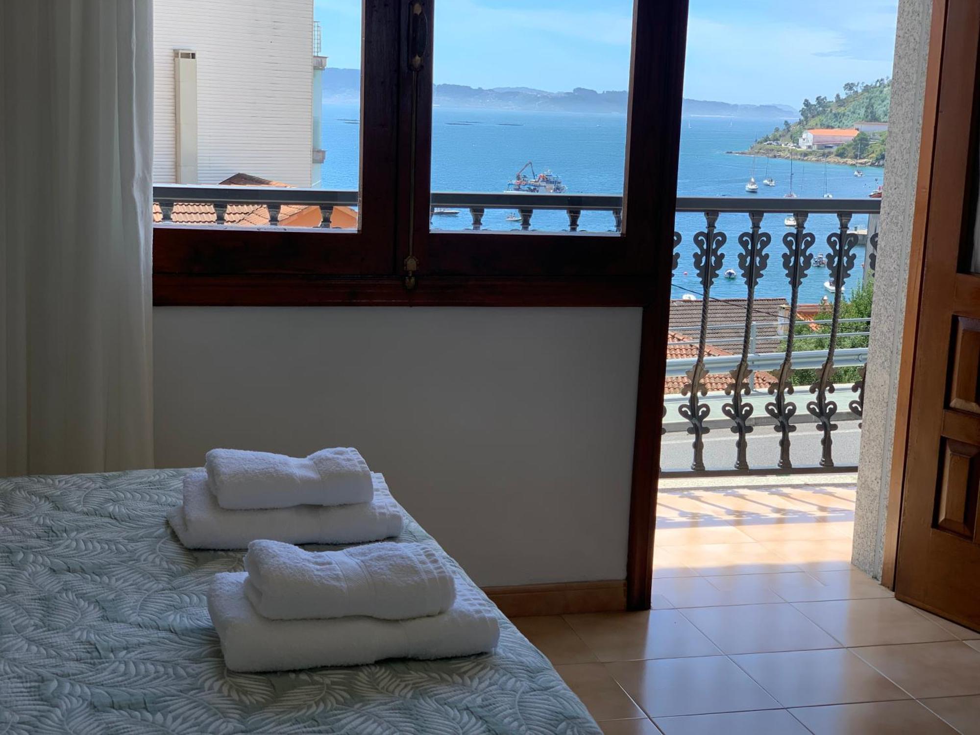 Apartamento Lb, Vistas A La Ria Raxó Eksteriør billede