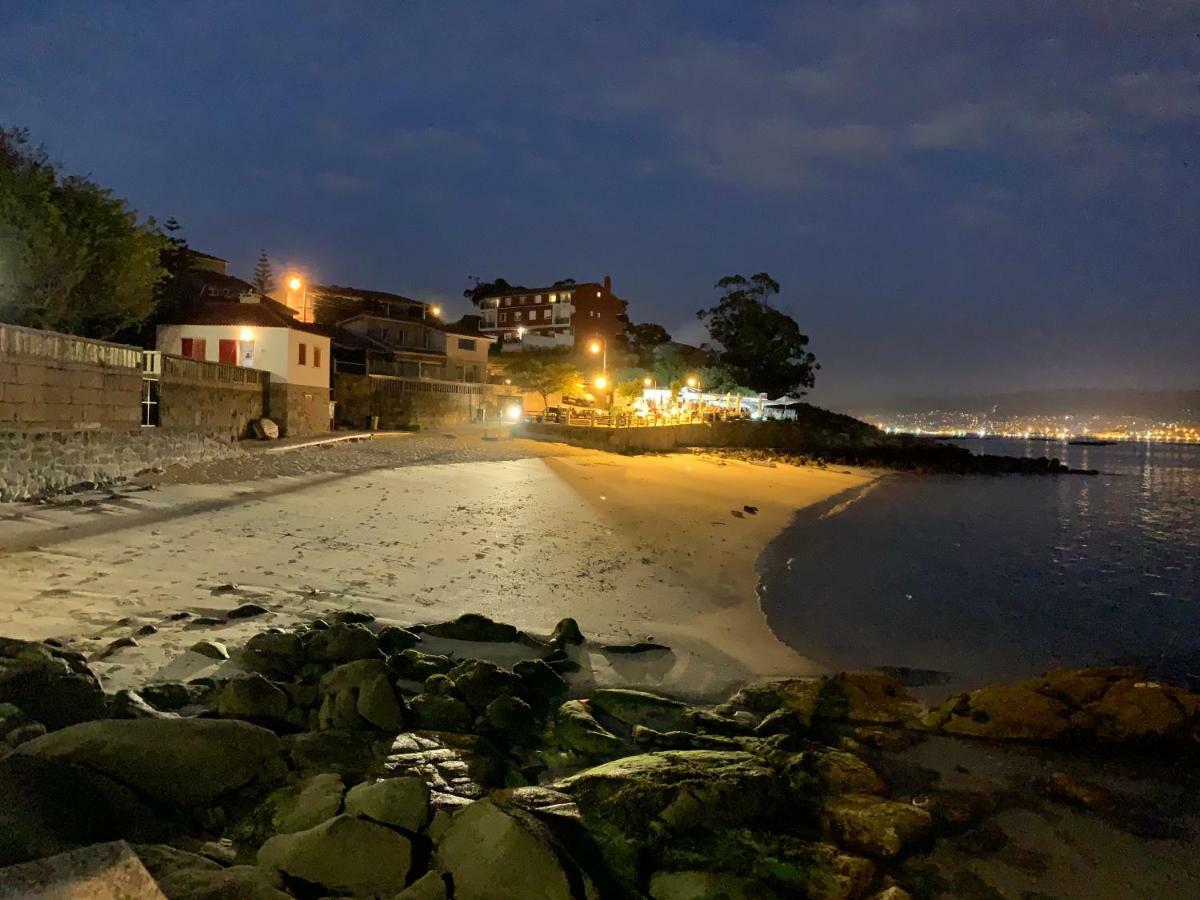 Apartamento Lb, Vistas A La Ria Raxó Eksteriør billede